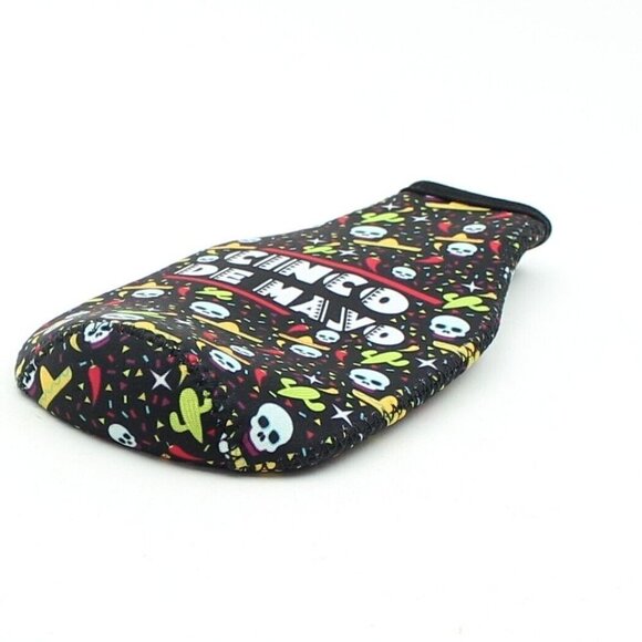 Cinco De Mayo La Catrina Skeletons Bottle Koozie Mexico - Picture 4 of 6